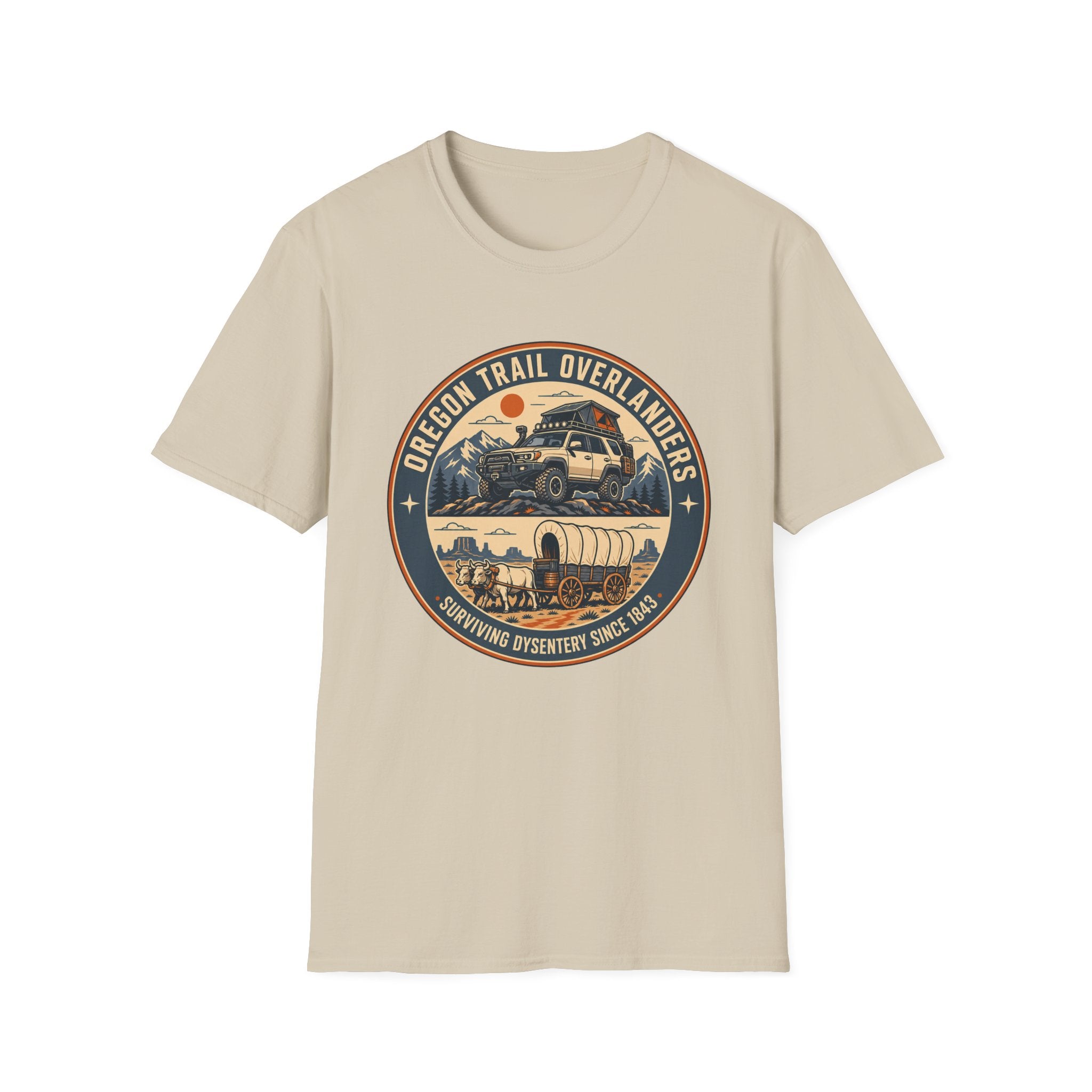 Oregon Trail Overlanders Badge T-Shirt