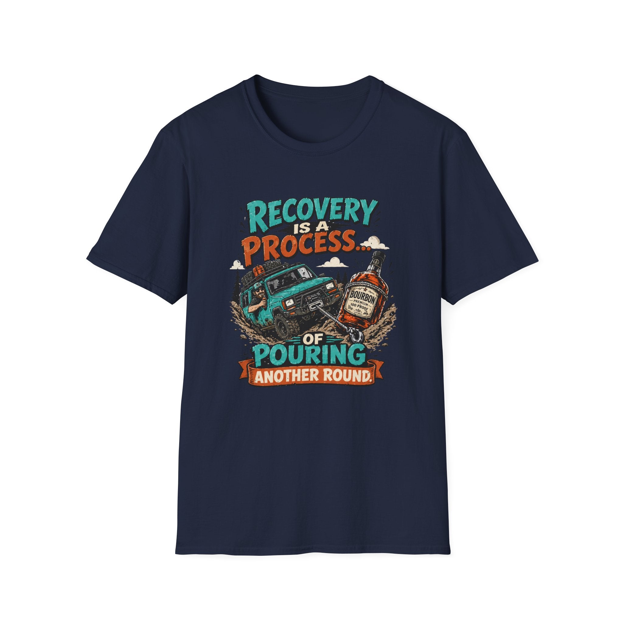 Recovery Is Just Pouring Another Round T-Shirt