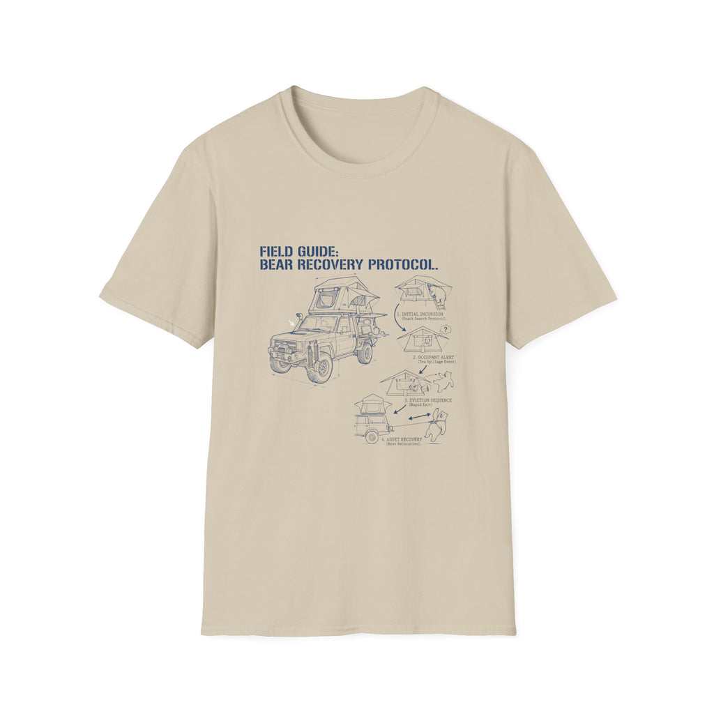 Field Guide Bear Recovery Protocol T-Shirt