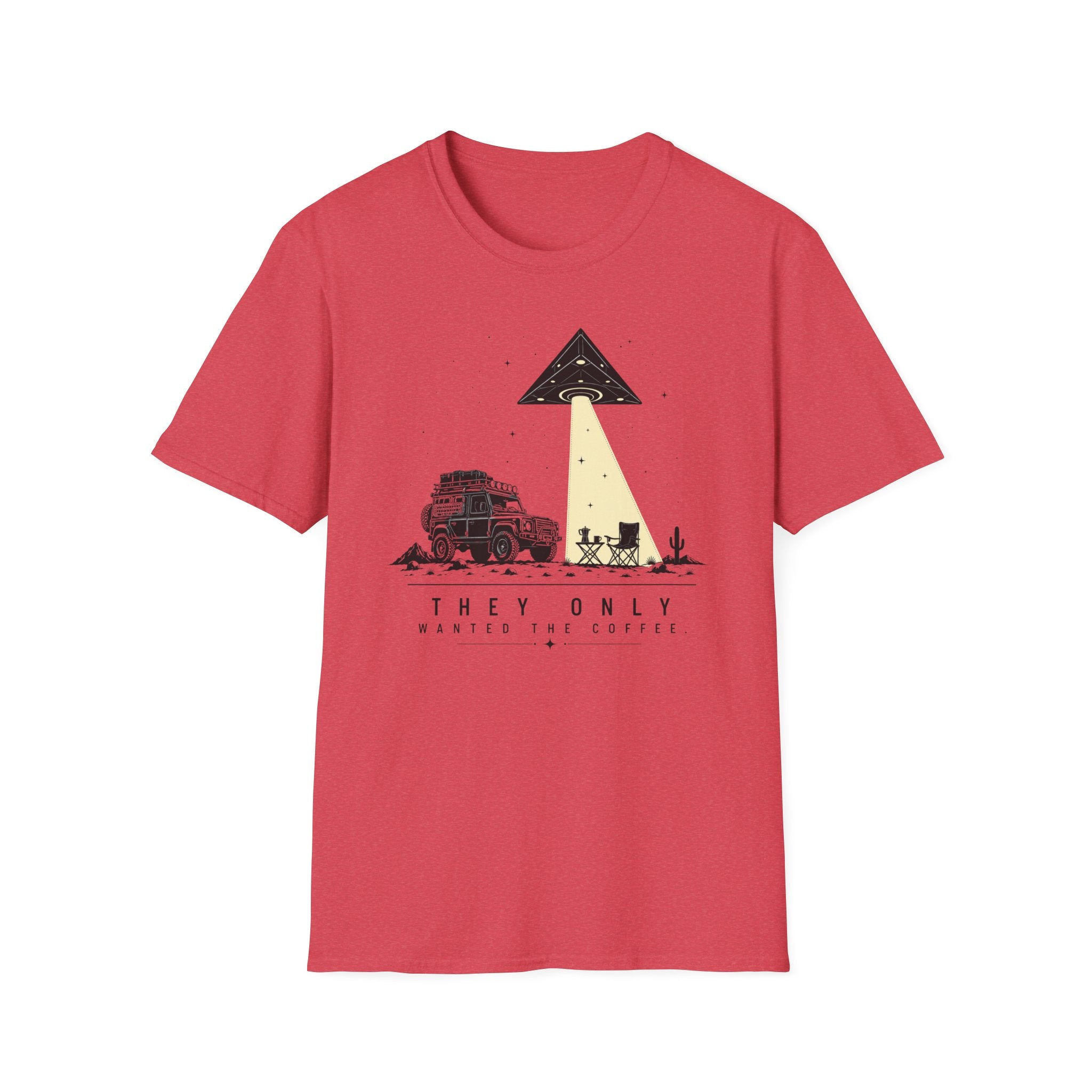 They Only Wanted Coffee Alien T-Shirt