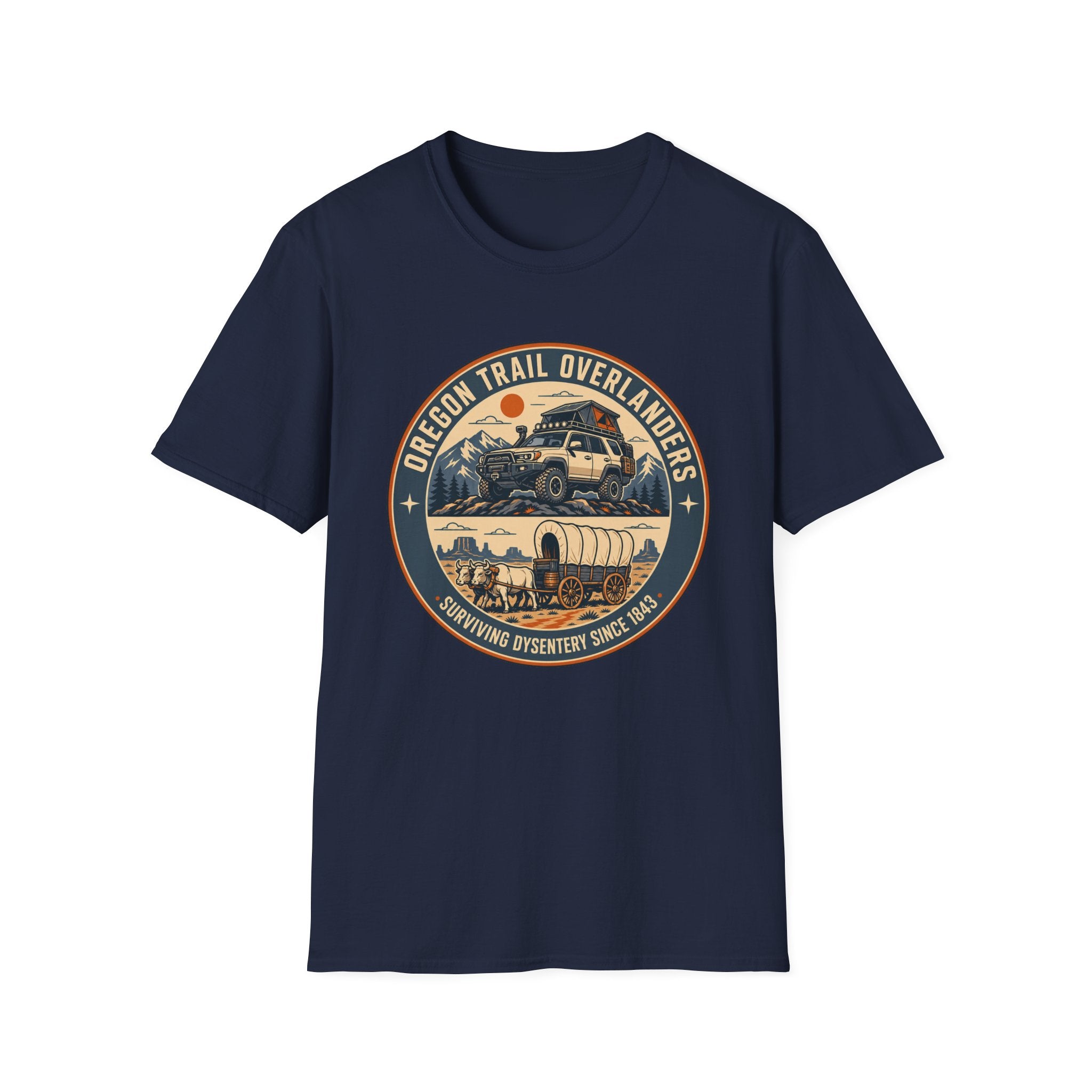 Oregon Trail Overlanders Badge T-Shirt