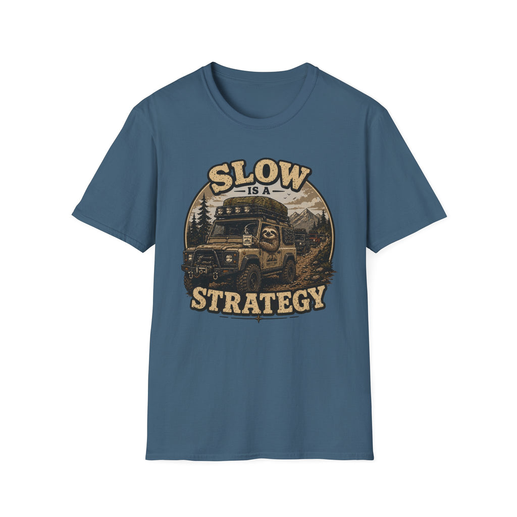 Sloth Says Slow Is A Strategy T-Shirt