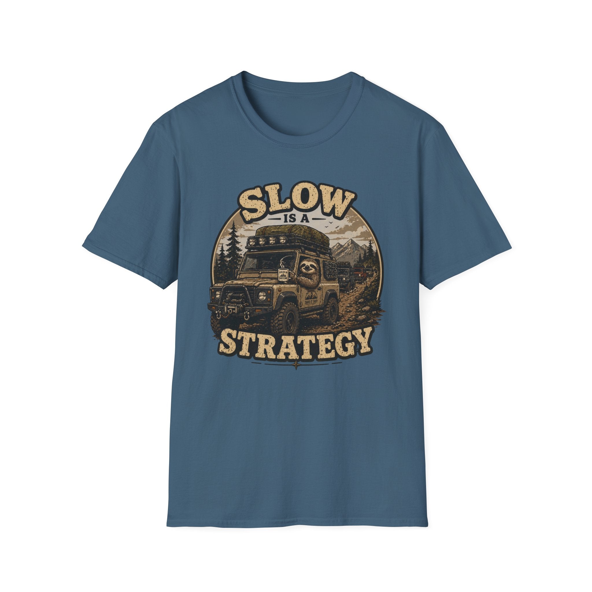 Sloth Says Slow Is A Strategy T-Shirt