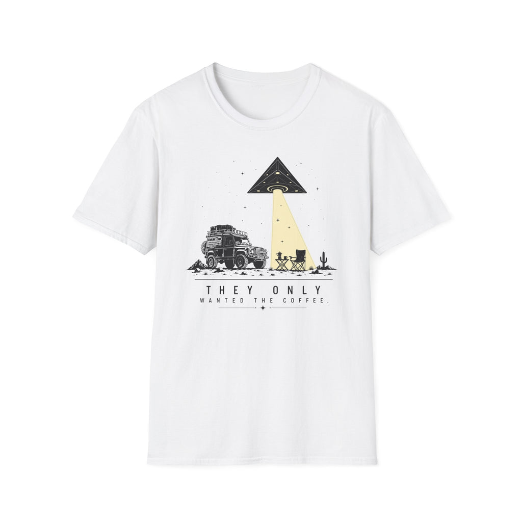 They Only Wanted Coffee Alien T-Shirt
