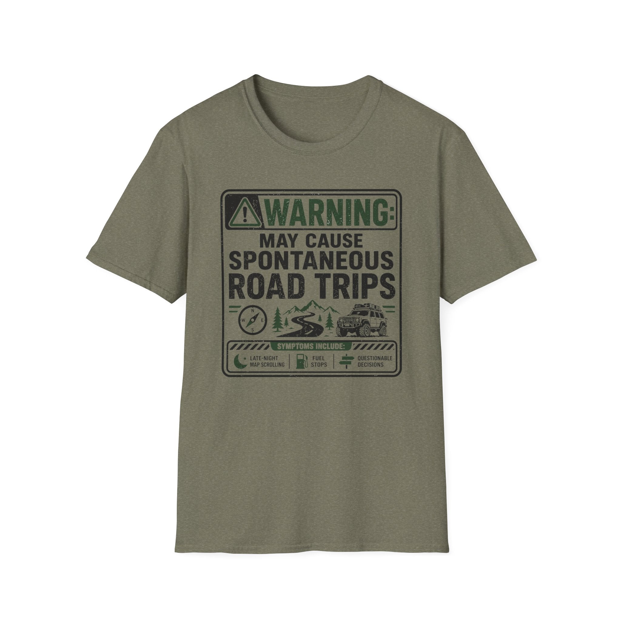 Warning: May Cause Road Trips T-Shirt