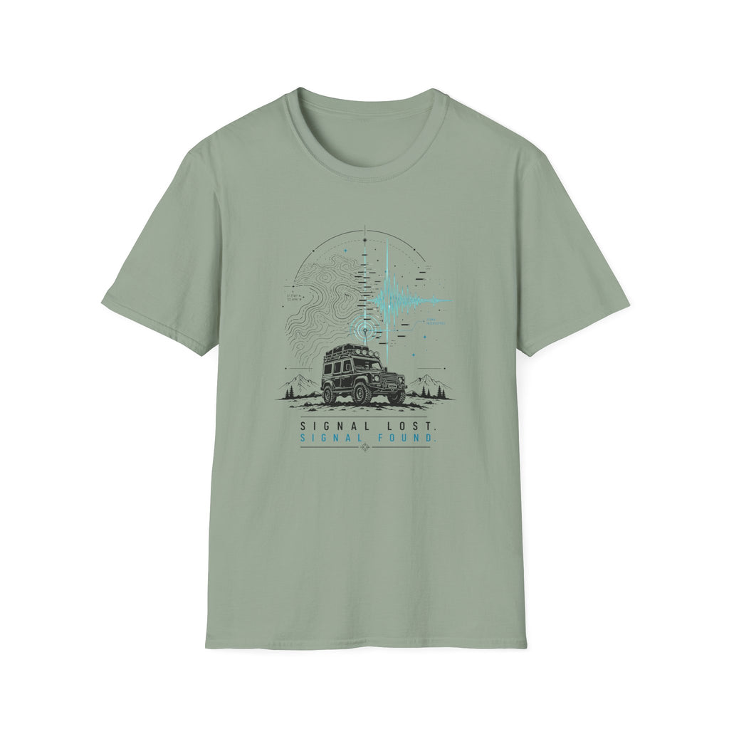 Signal Lost Signal Found Alien T-Shirt