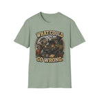 Raccoon Says What Could Go Wrong T-Shirt