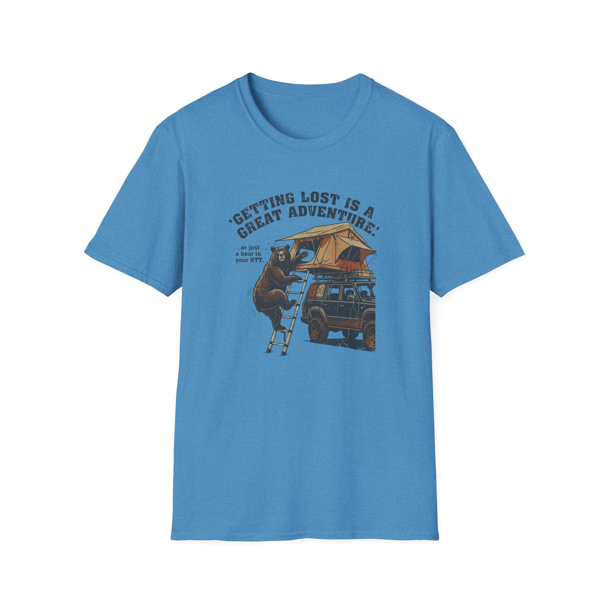 Bear In The Roof Top Tent T-Shirt