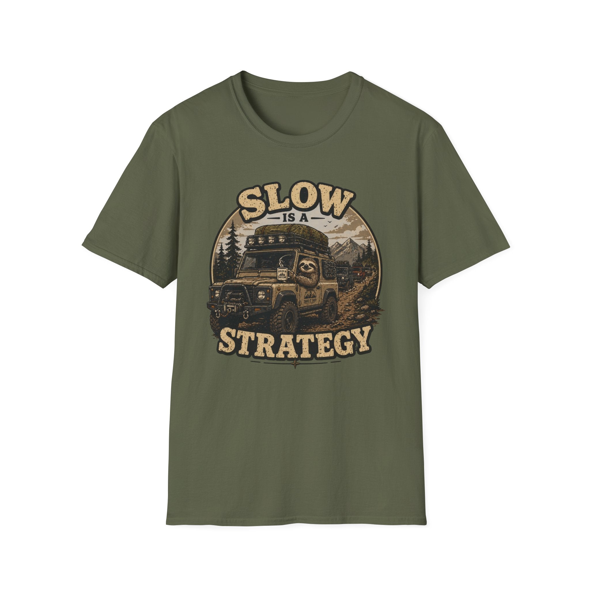 Sloth Says Slow Is A Strategy T-Shirt