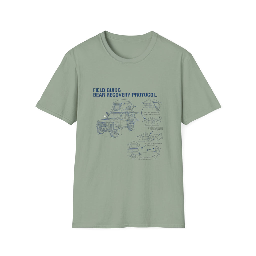 Field Guide Bear Recovery Protocol T-Shirt