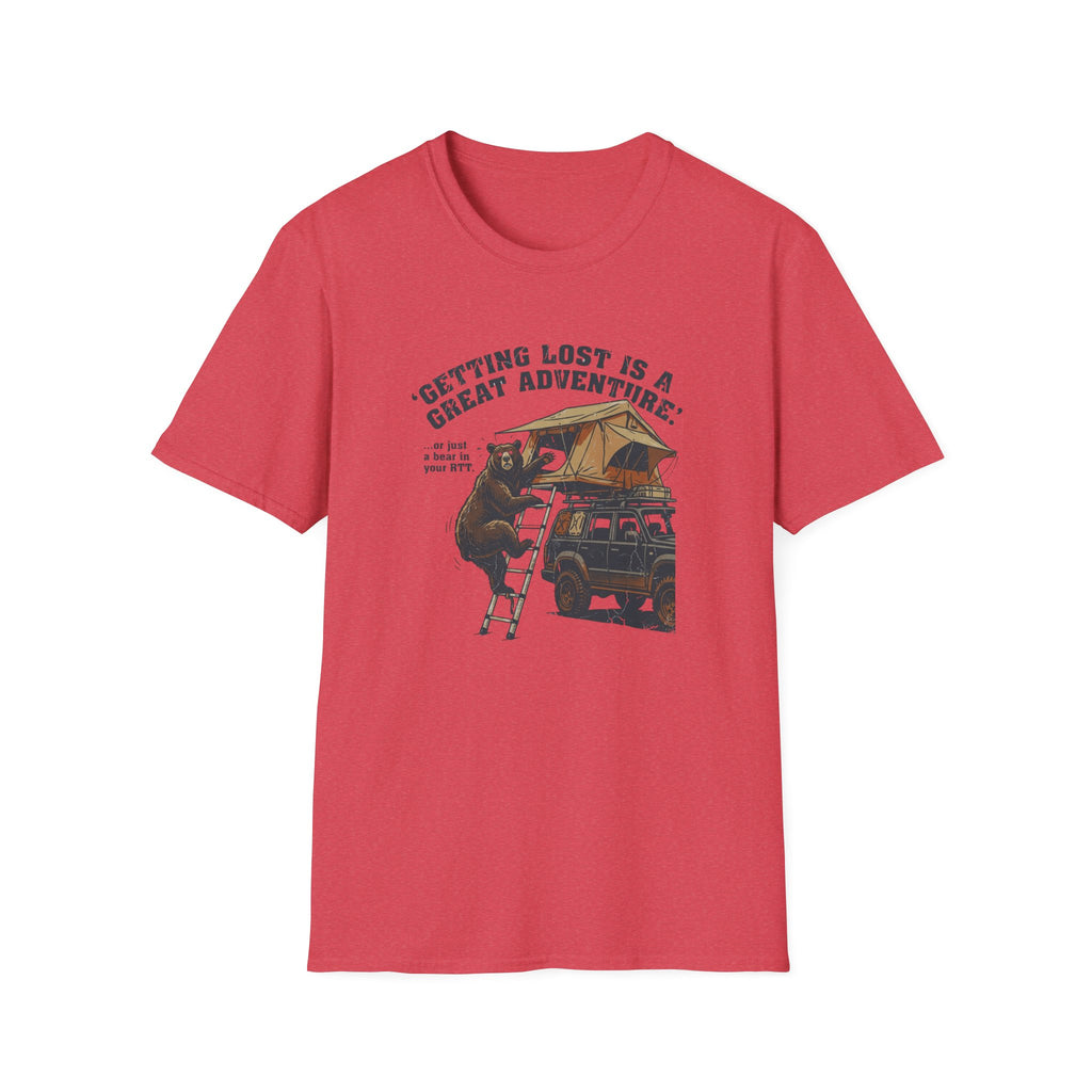 Bear In The Roof Top Tent T-Shirt