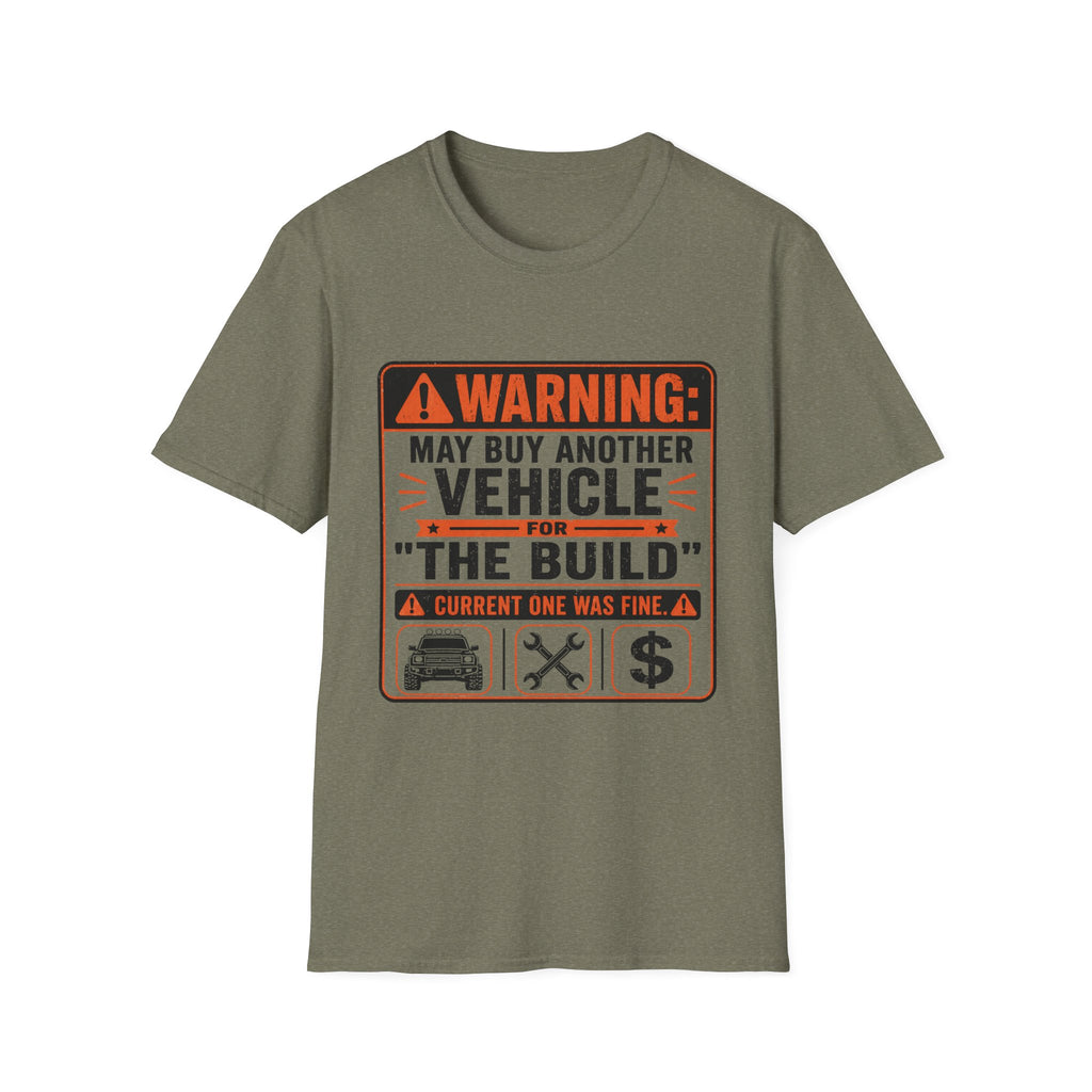 Warning: The Build T-Shirt