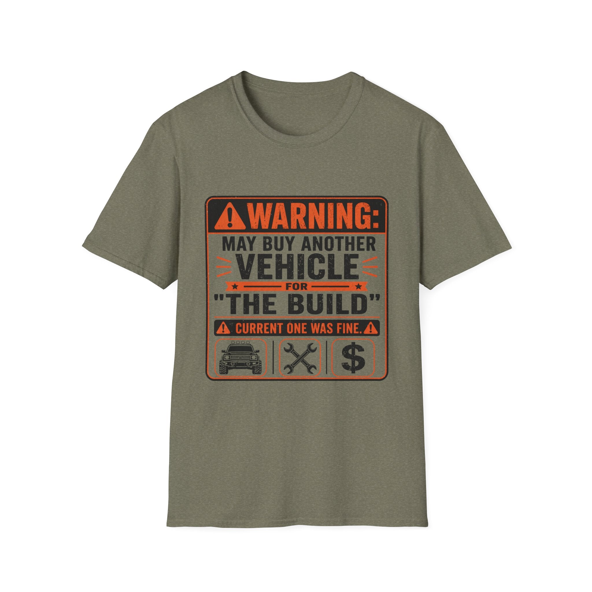 Warning: The Build T-Shirt