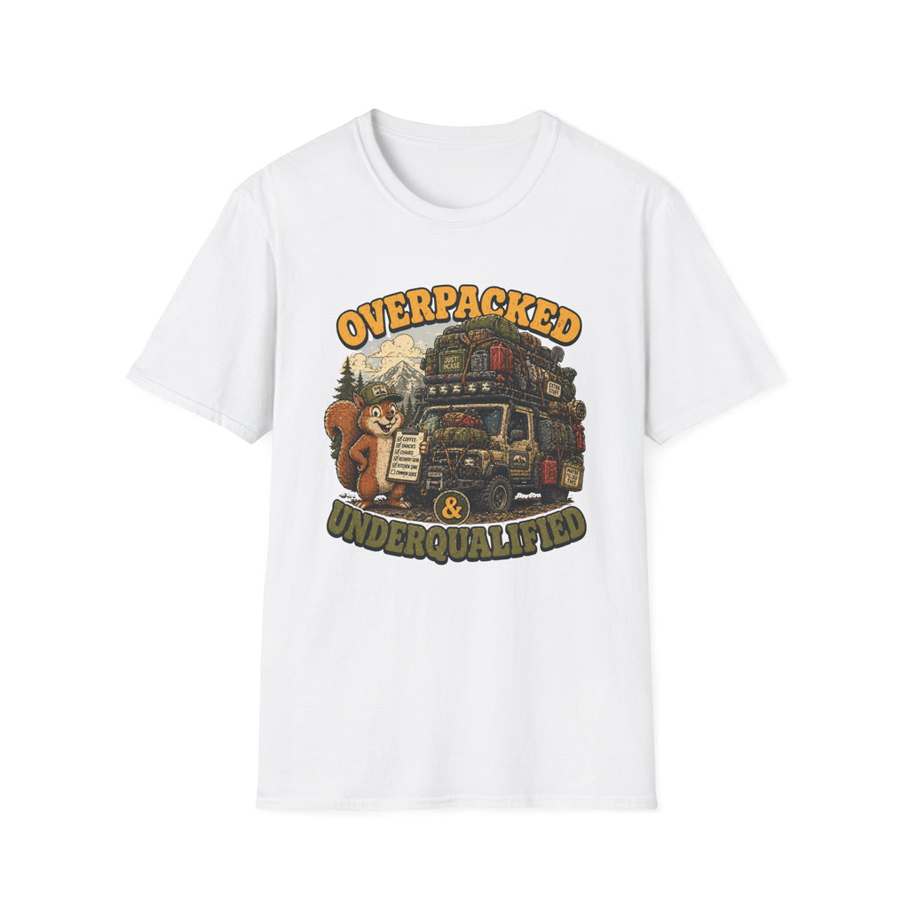 Squirrel's Overpacked and Underqualified T-Shirt
