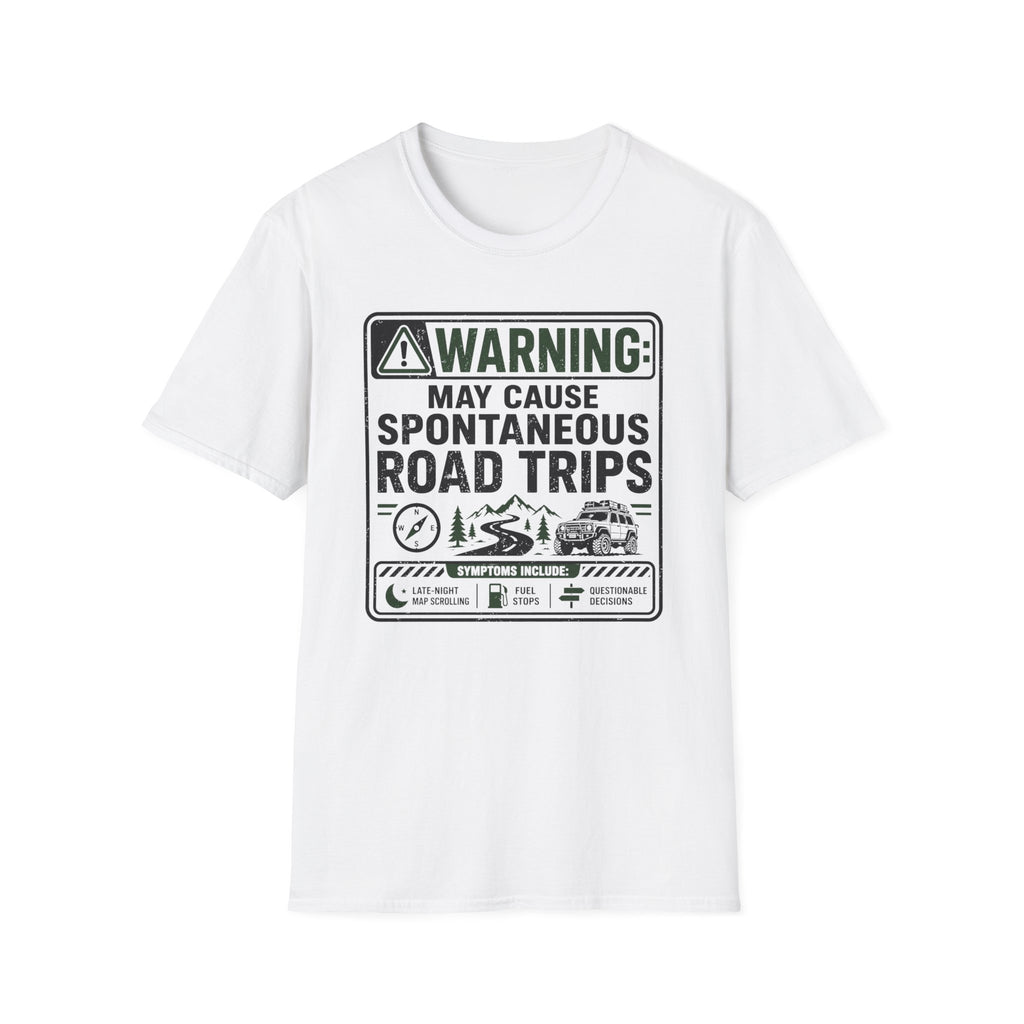 Warning: May Cause Road Trips T-Shirt
