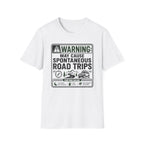 Warning: May Cause Road Trips T-Shirt