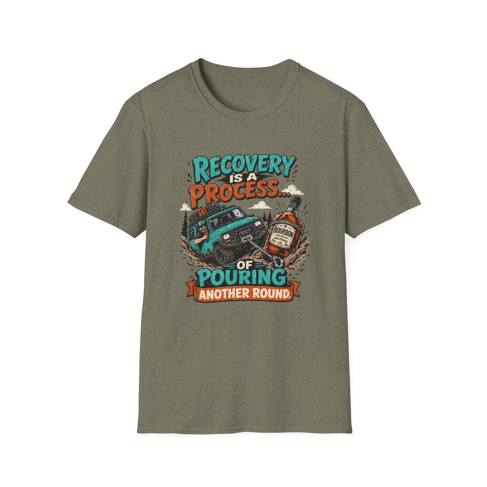 Recovery Is Just Pouring Another Round T-Shirt
