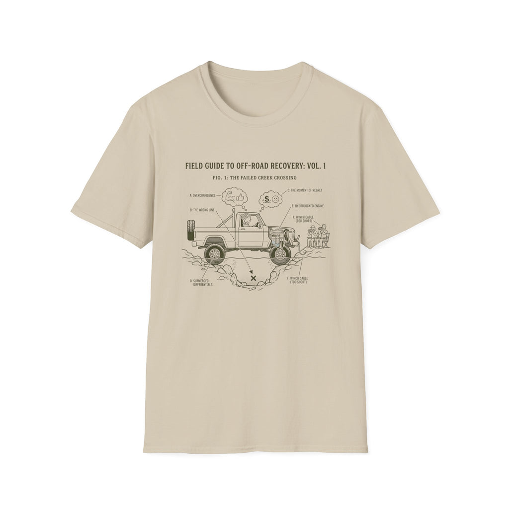 Failed Creek Crossing Field Guide T-Shirt