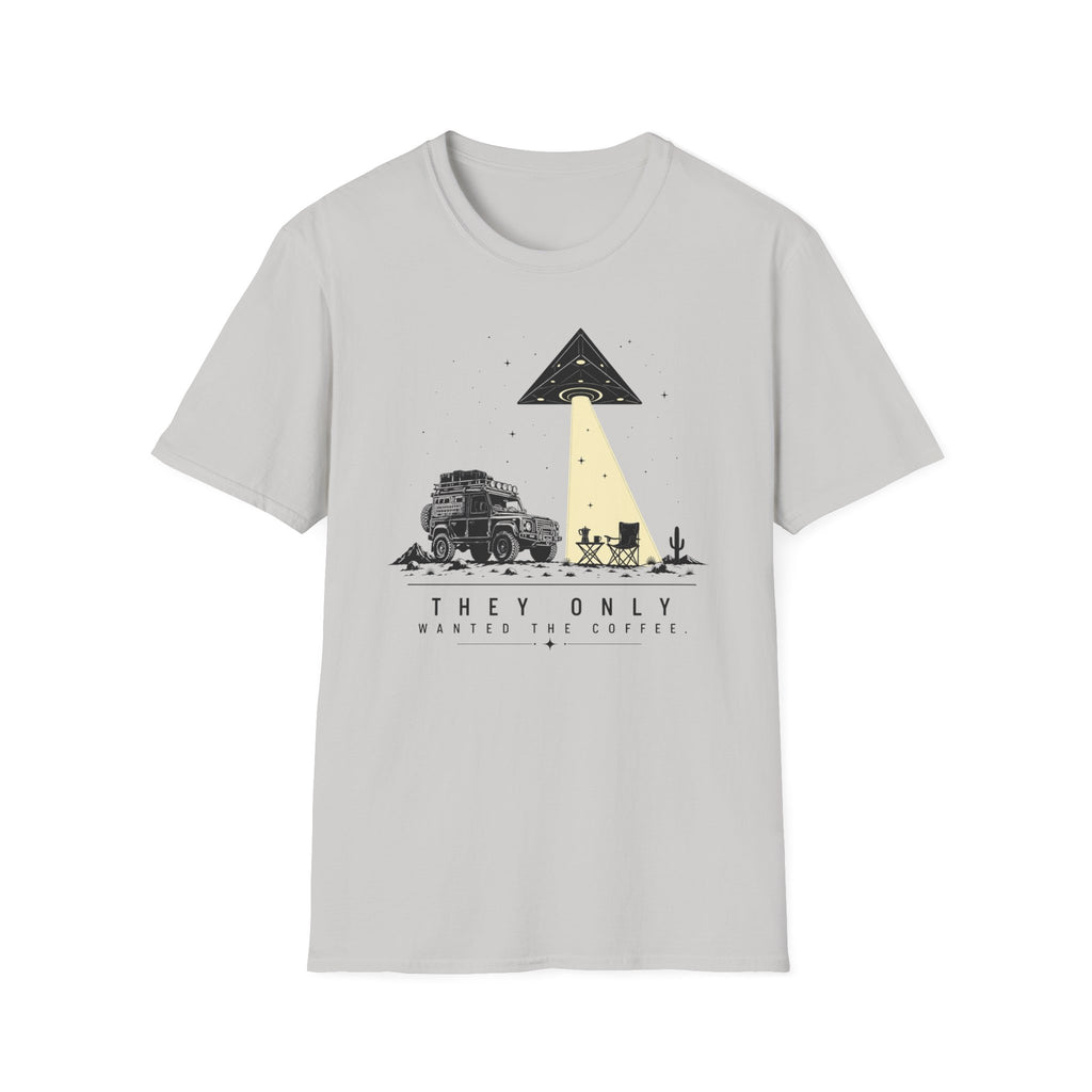 They Only Wanted Coffee Alien T-Shirt