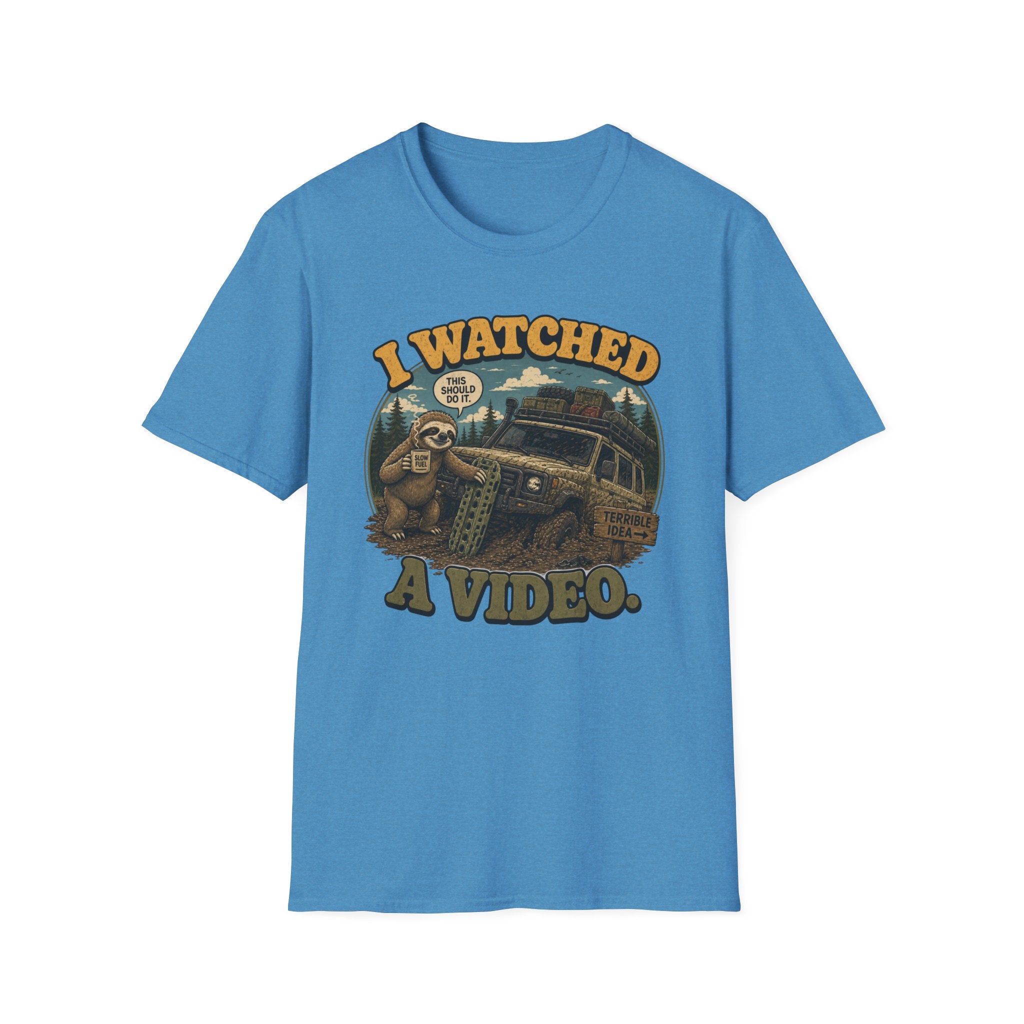 Sloth Watched A Video T-Shirt