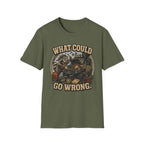 Raccoon Says What Could Go Wrong T-Shirt