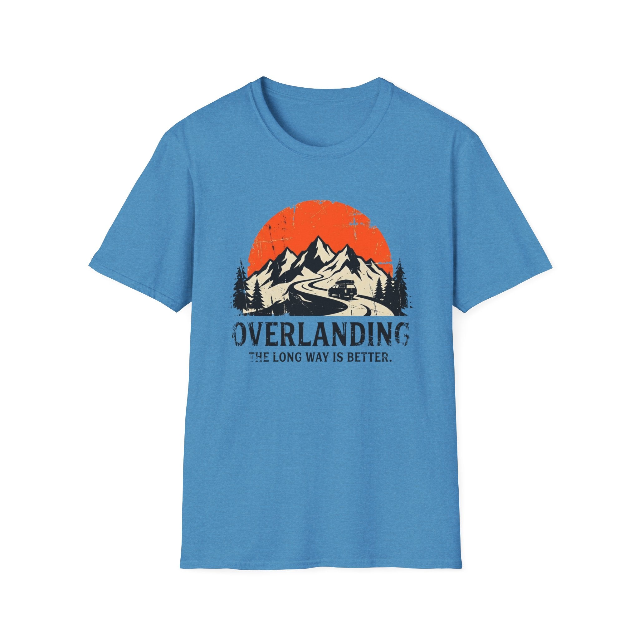 Overlanding: The Long Way Is Better T-Shirt