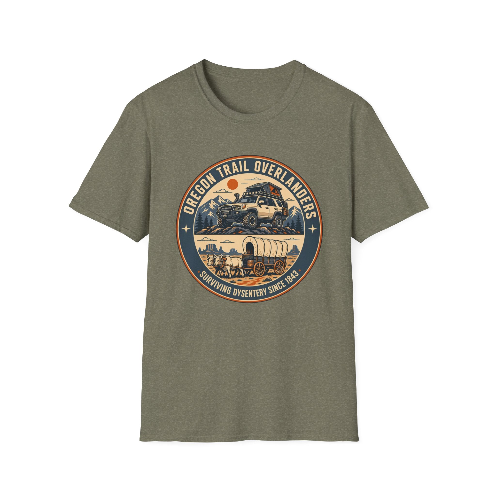 Oregon Trail Overlanders Badge T-Shirt