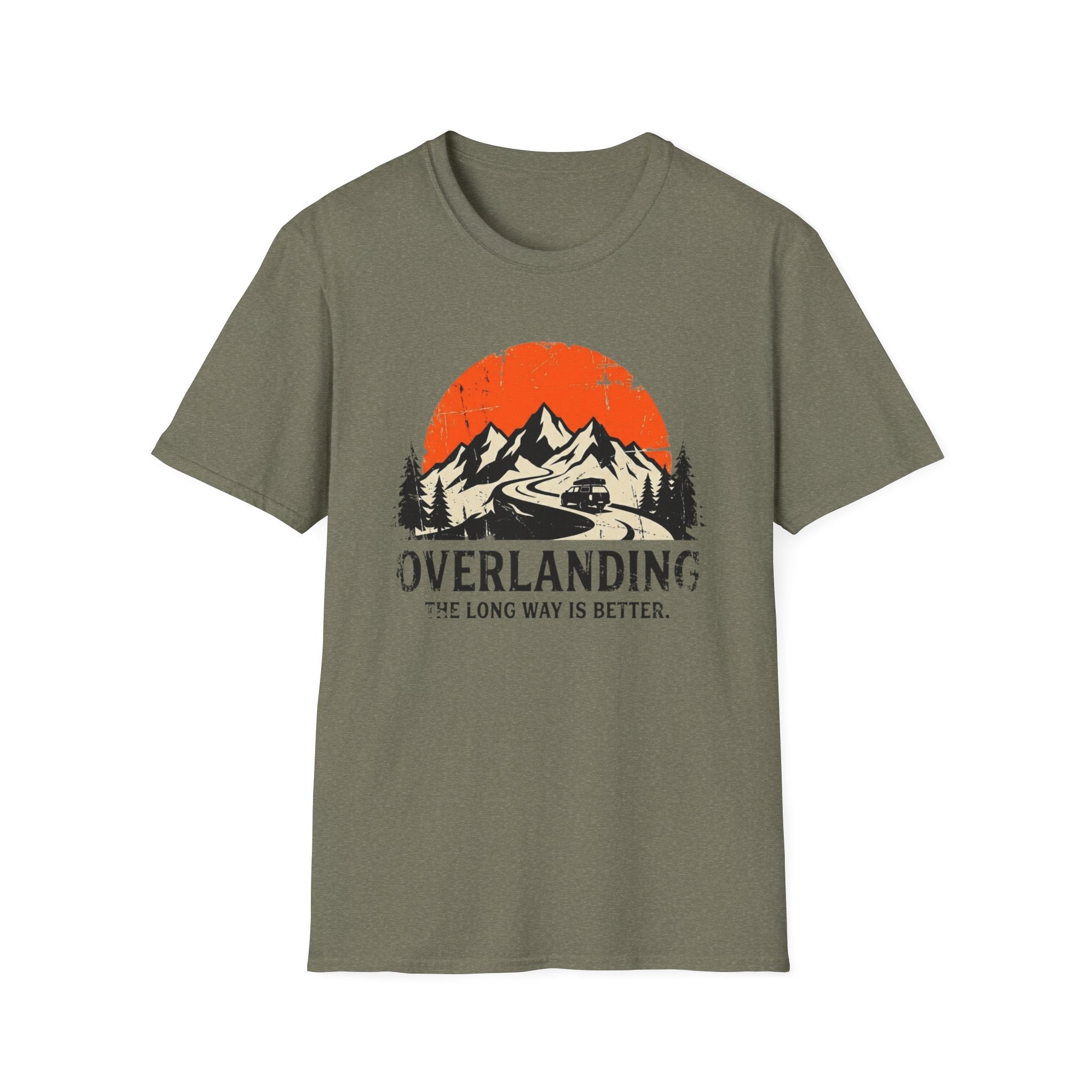 Overlanding: The Long Way Is Better T-Shirt