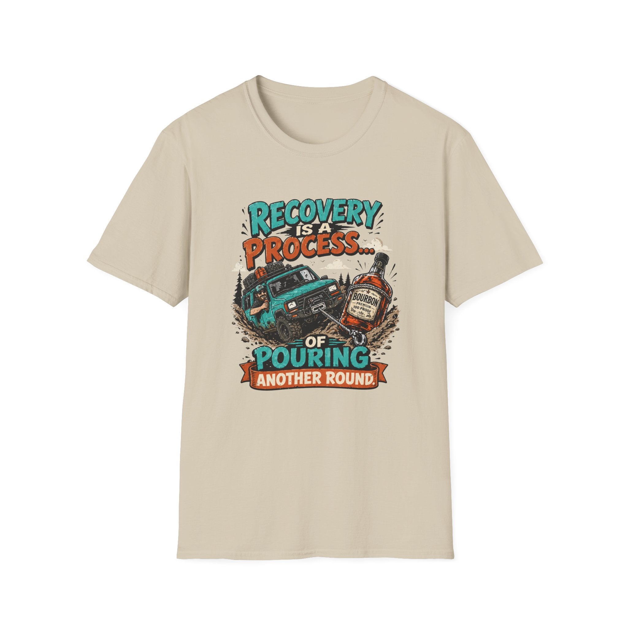 Recovery Is Just Pouring Another Round T-Shirt
