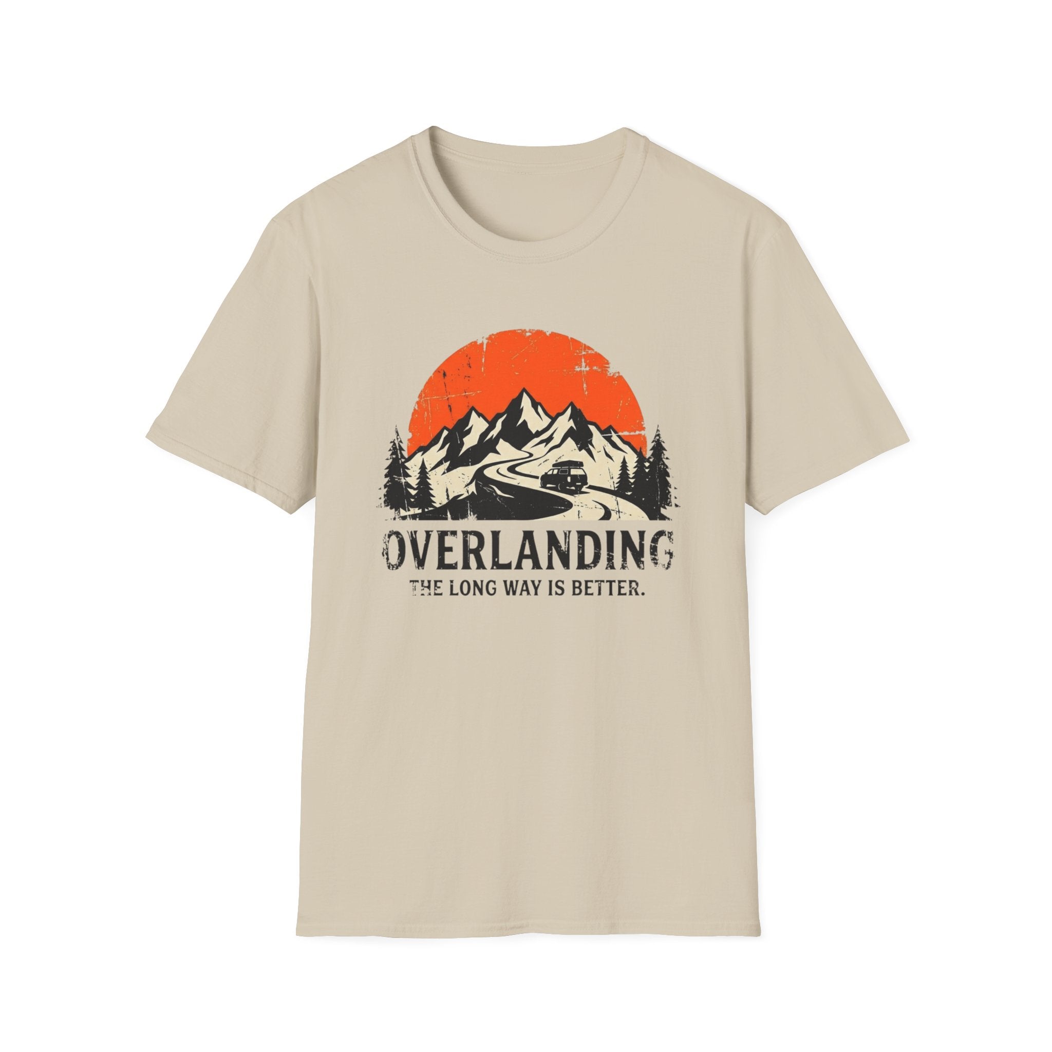 Overlanding: The Long Way Is Better T-Shirt