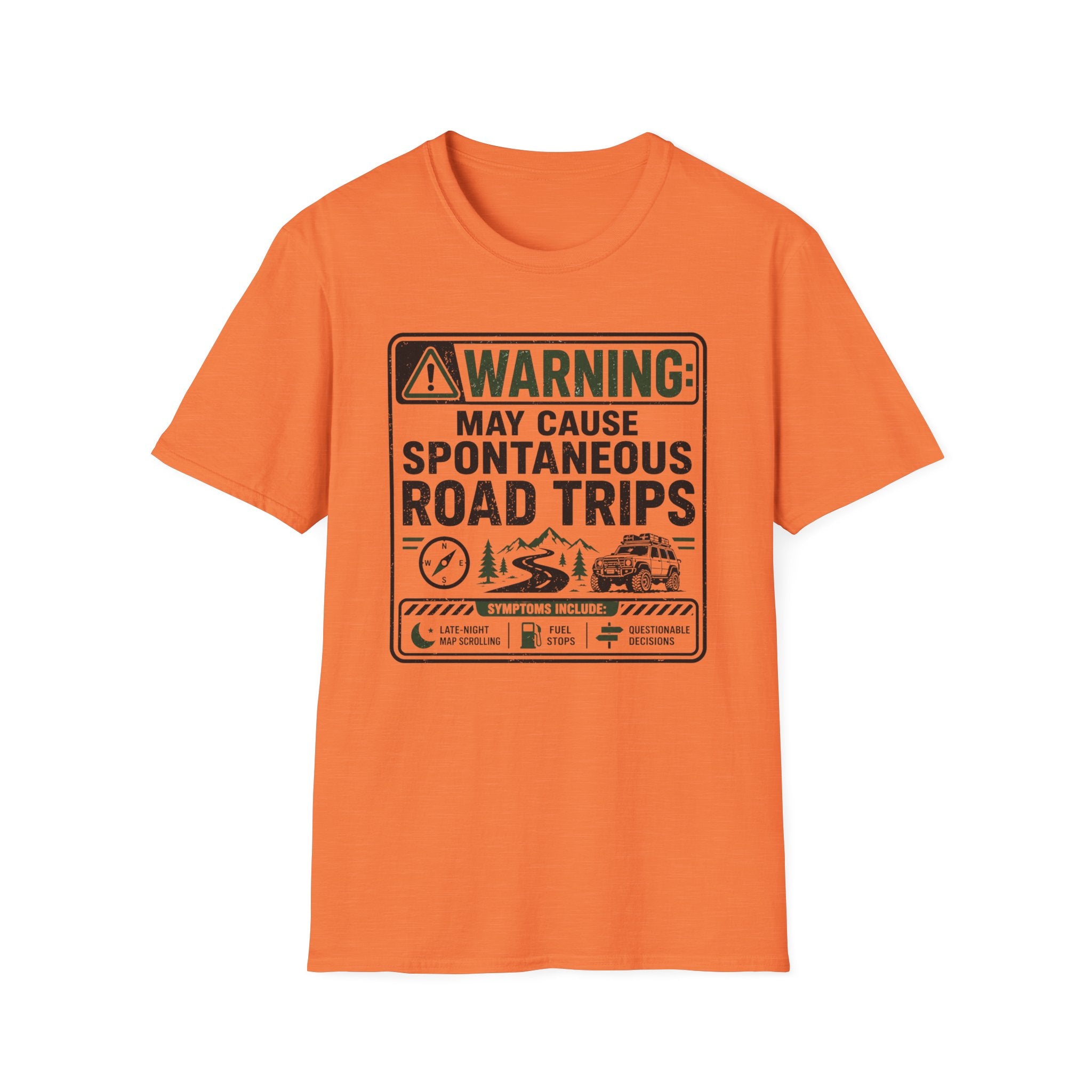 Warning: May Cause Road Trips T-Shirt