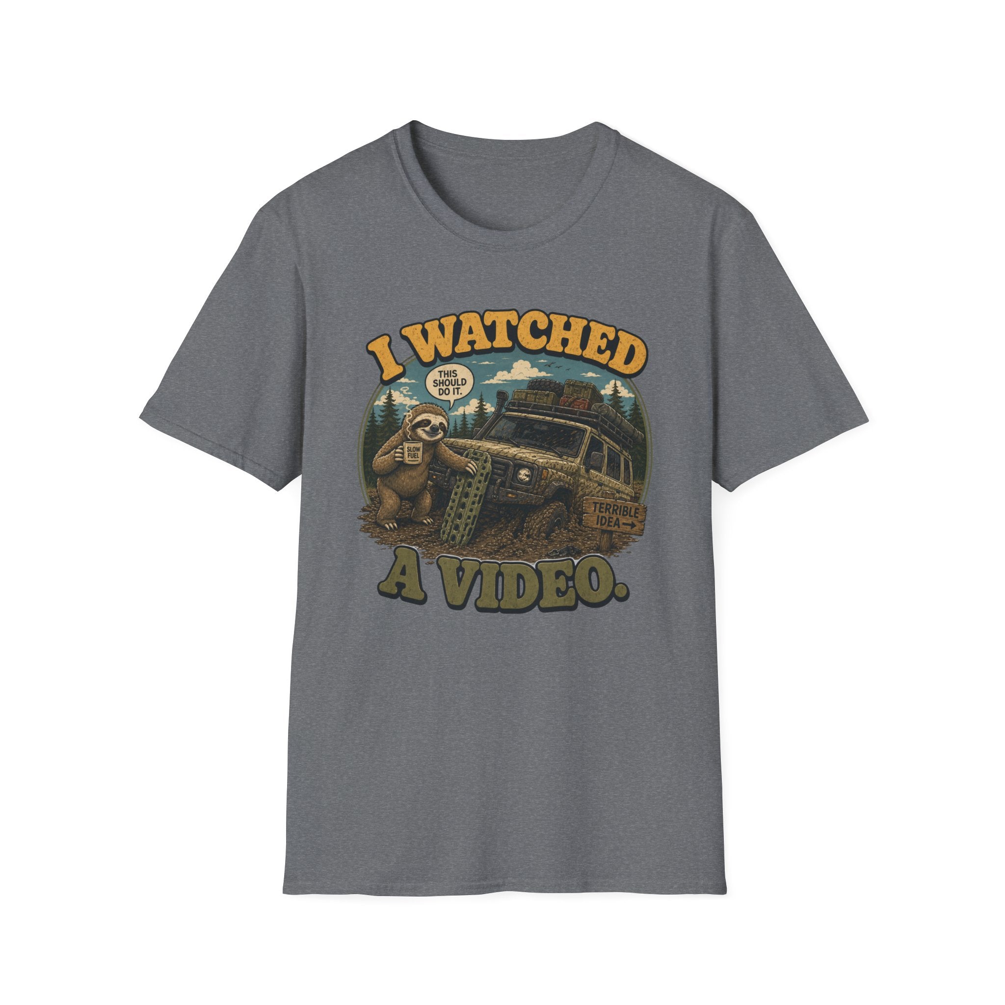 Sloth Watched A Video T-Shirt