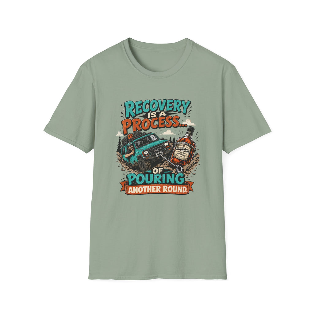 Recovery Is Just Pouring Another Round T-Shirt