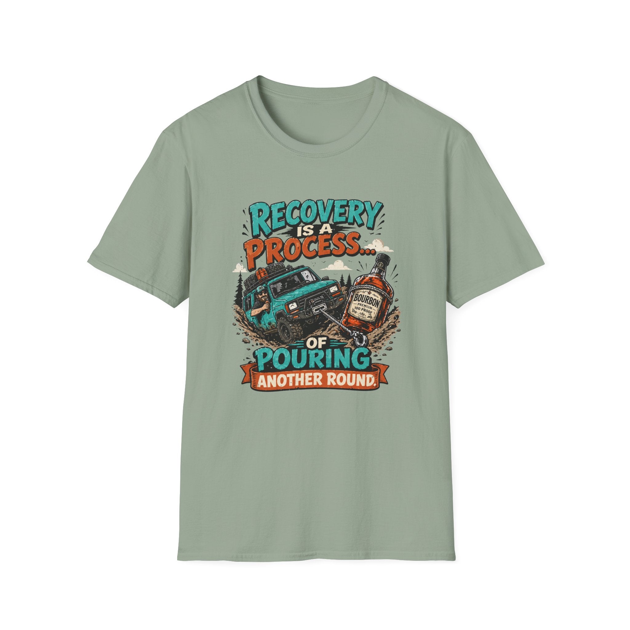 Recovery Is Just Pouring Another Round T-Shirt
