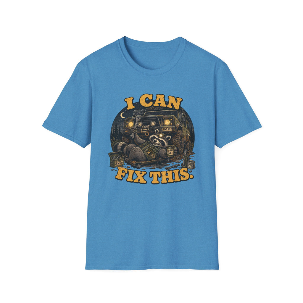 Raccoon Thinks He Can Fix It T-Shirt
