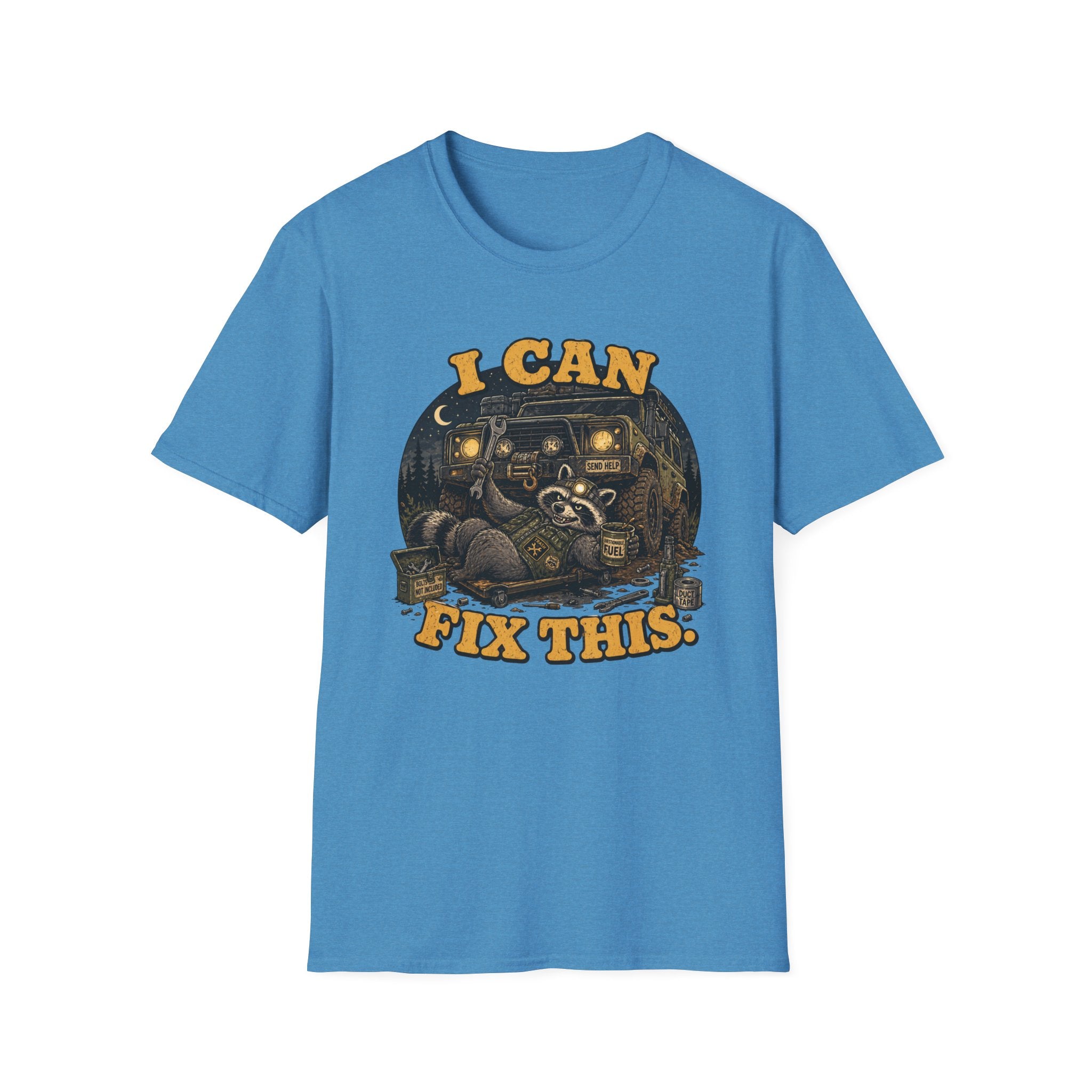 Raccoon Thinks He Can Fix It T-Shirt