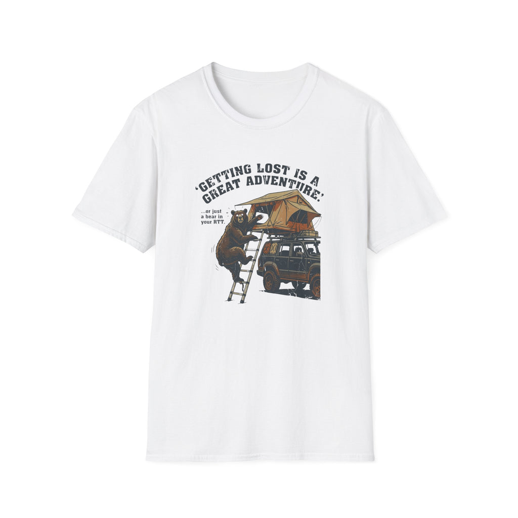 Bear In The Roof Top Tent T-Shirt
