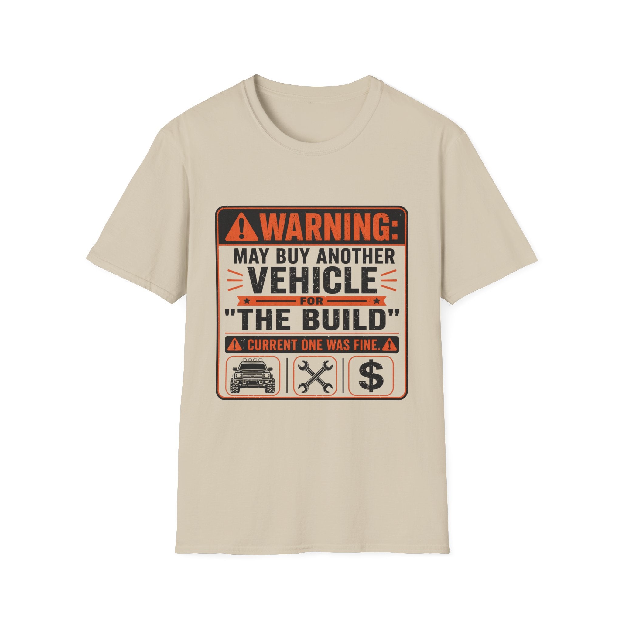 Warning: The Build T-Shirt