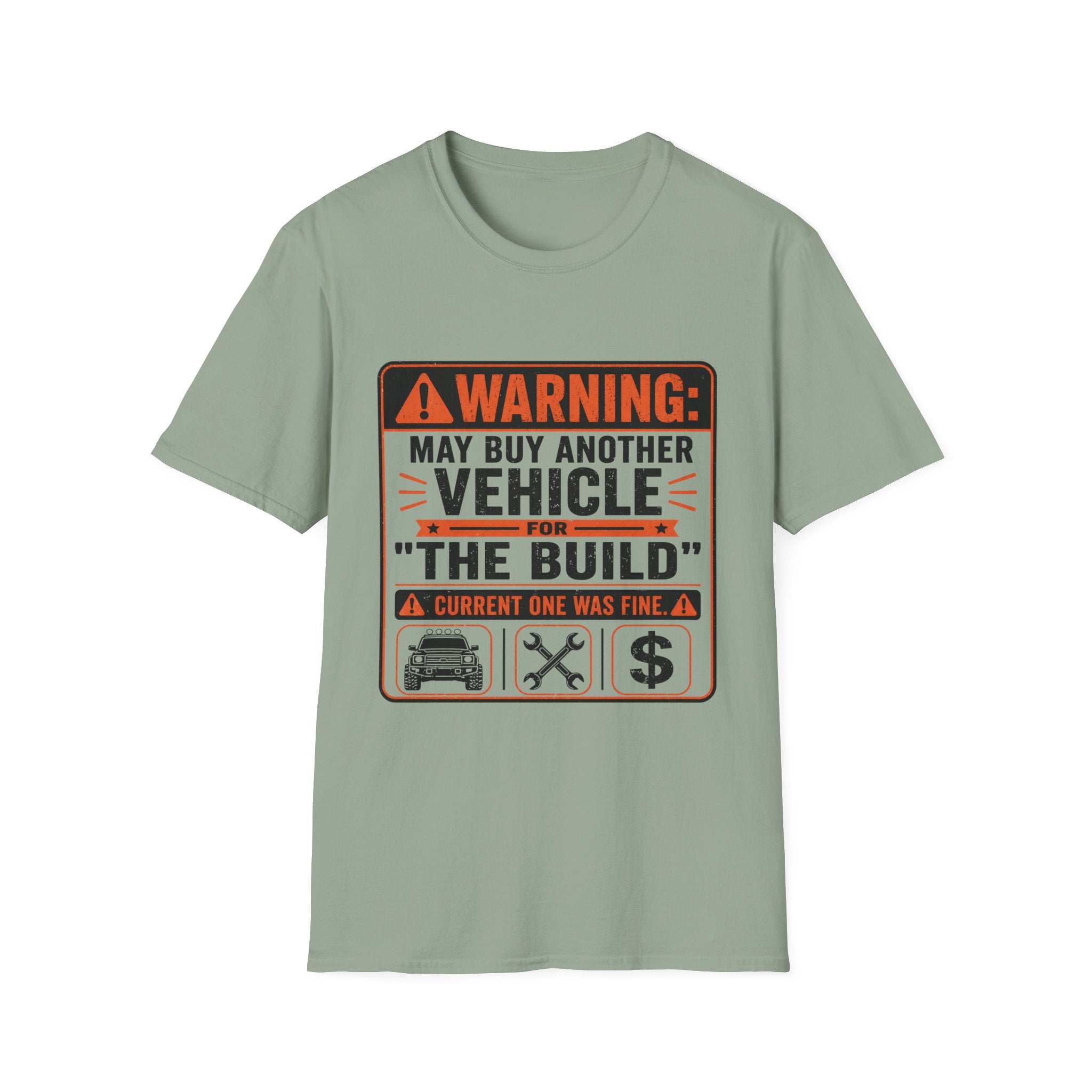 Warning: The Build T-Shirt
