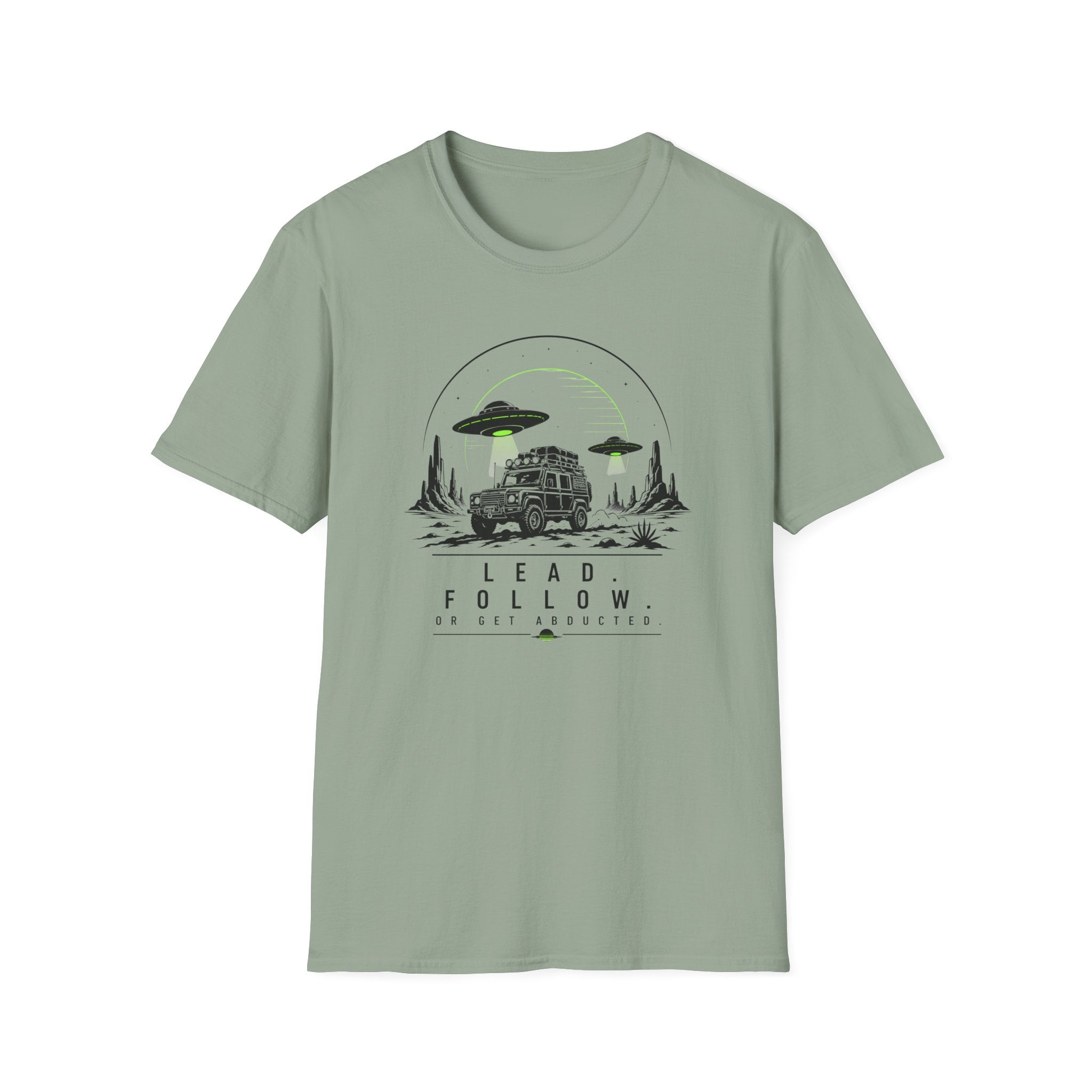 Lead Follow Abducted Alien T-Shirt