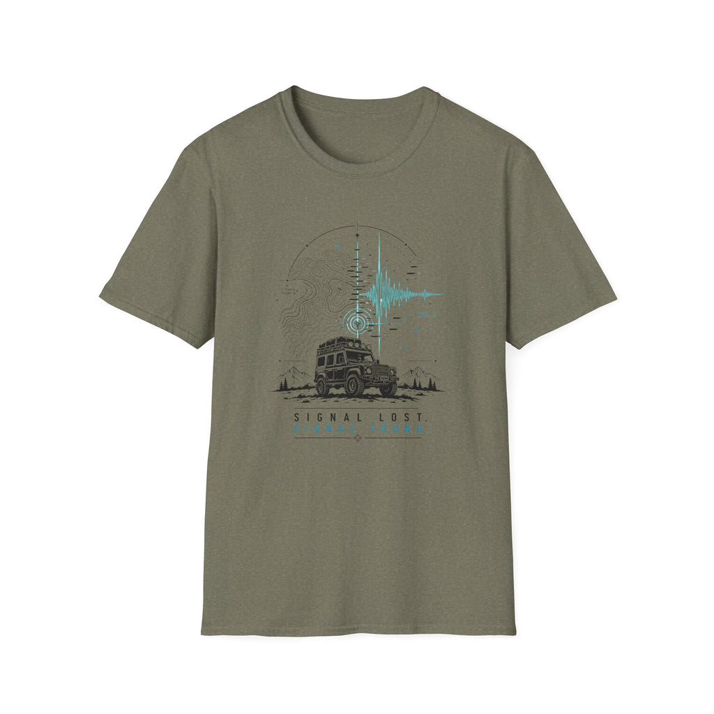 Signal Lost Signal Found Alien T-Shirt