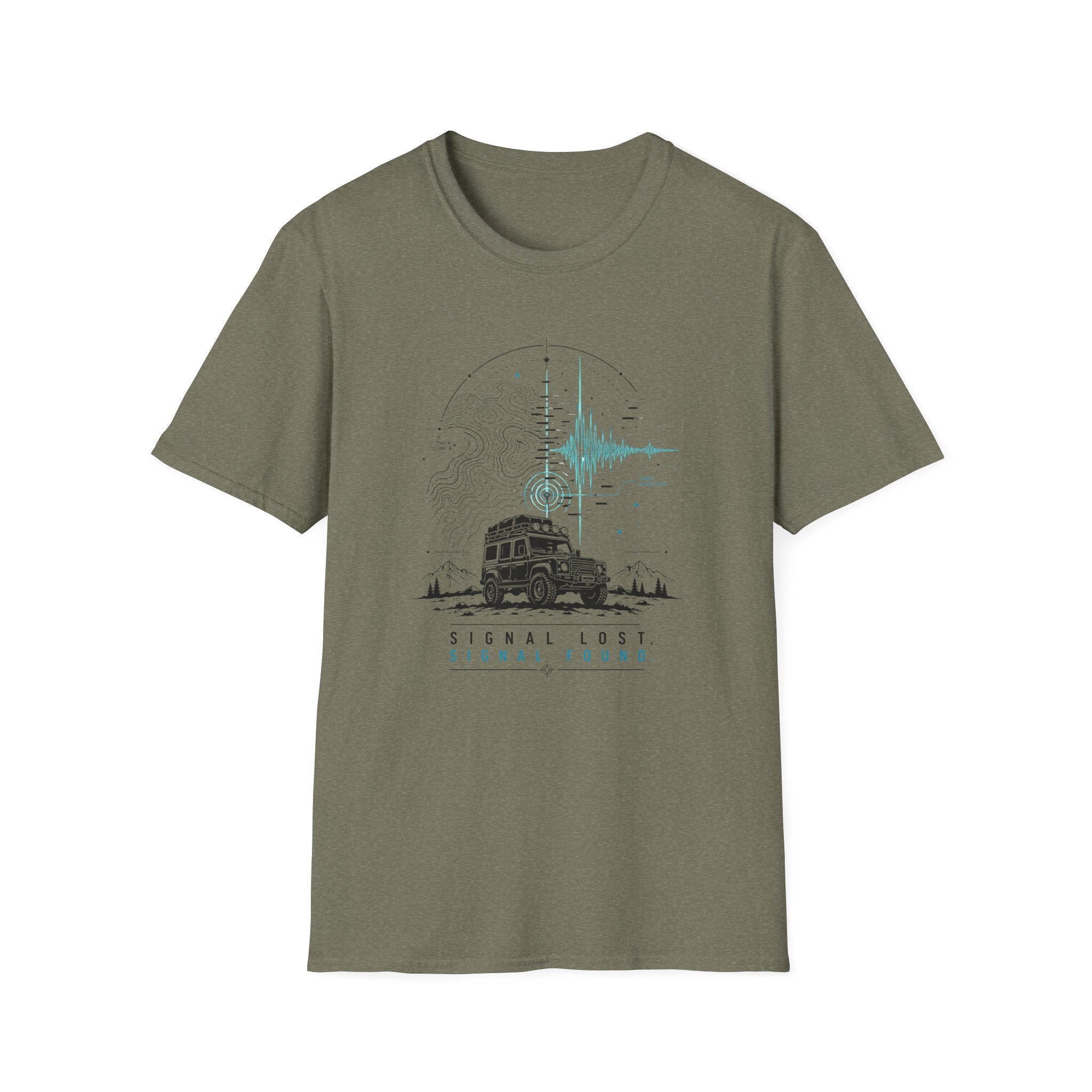 Signal Lost Signal Found Alien T-Shirt