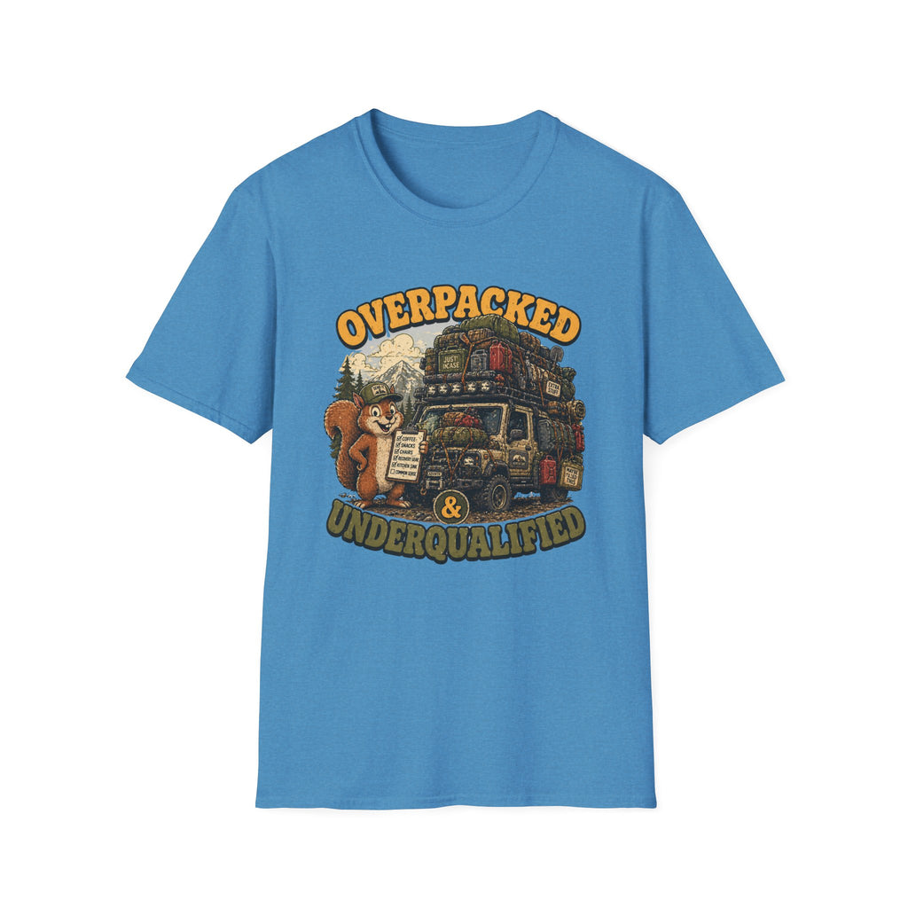 Squirrel's Overpacked and Underqualified T-Shirt
