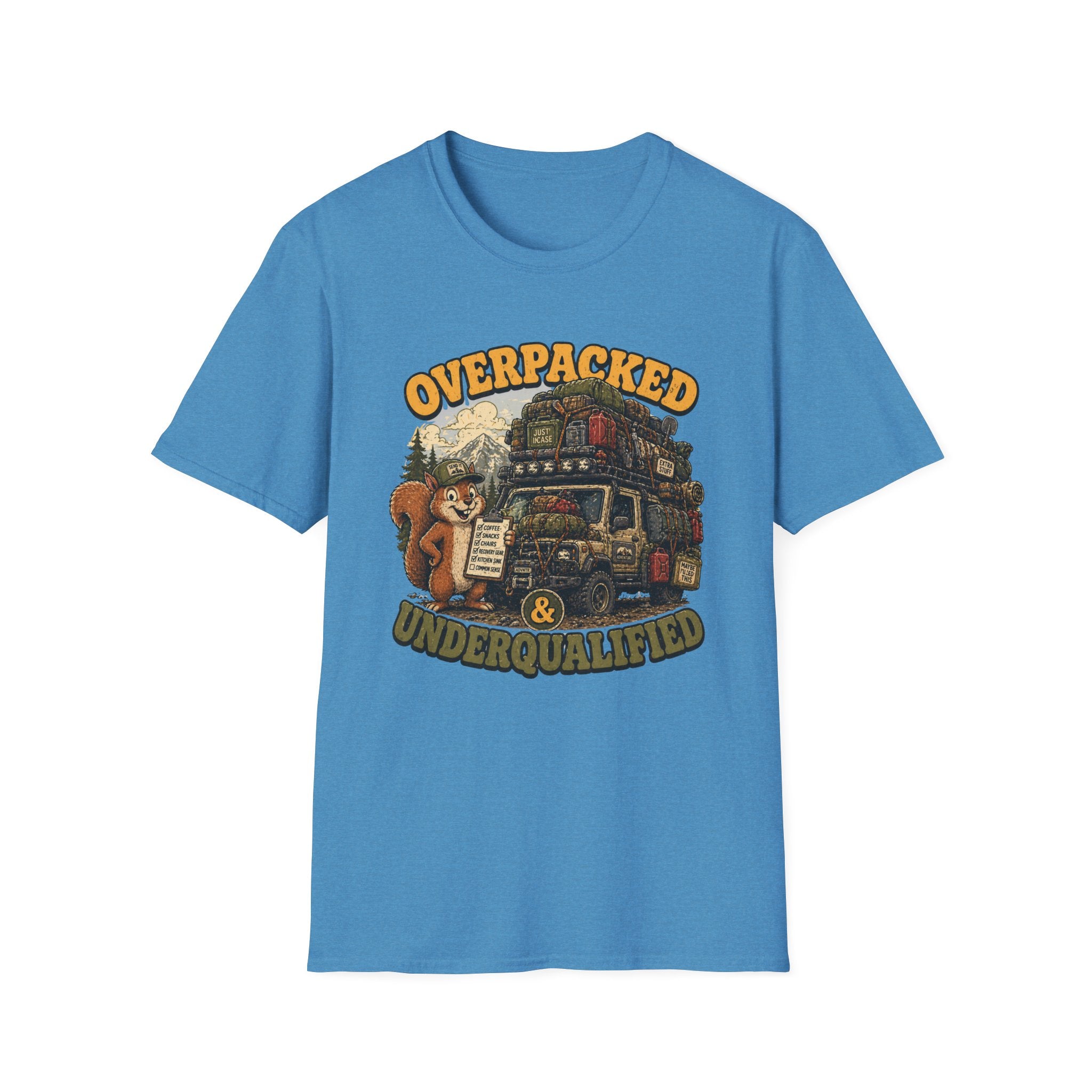 Squirrel's Overpacked and Underqualified T-Shirt