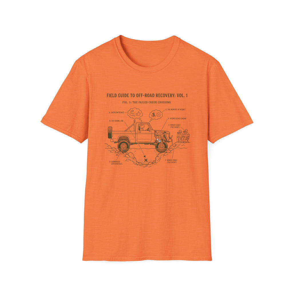 Failed Creek Crossing Field Guide T-Shirt