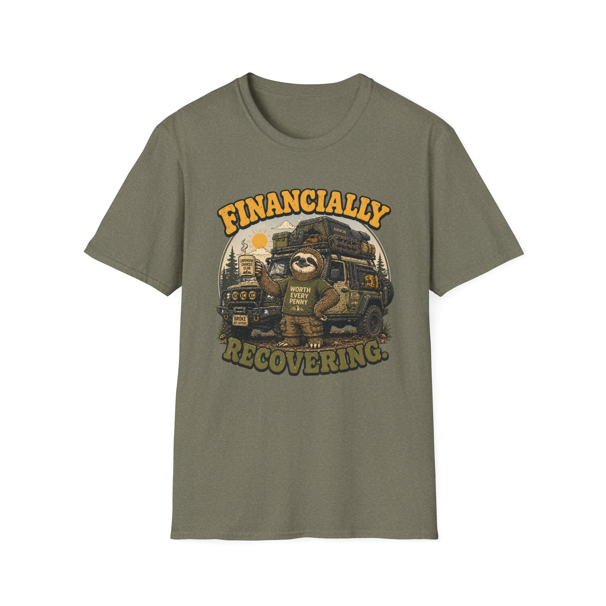 Sloth's Financially Recovering T-Shirt