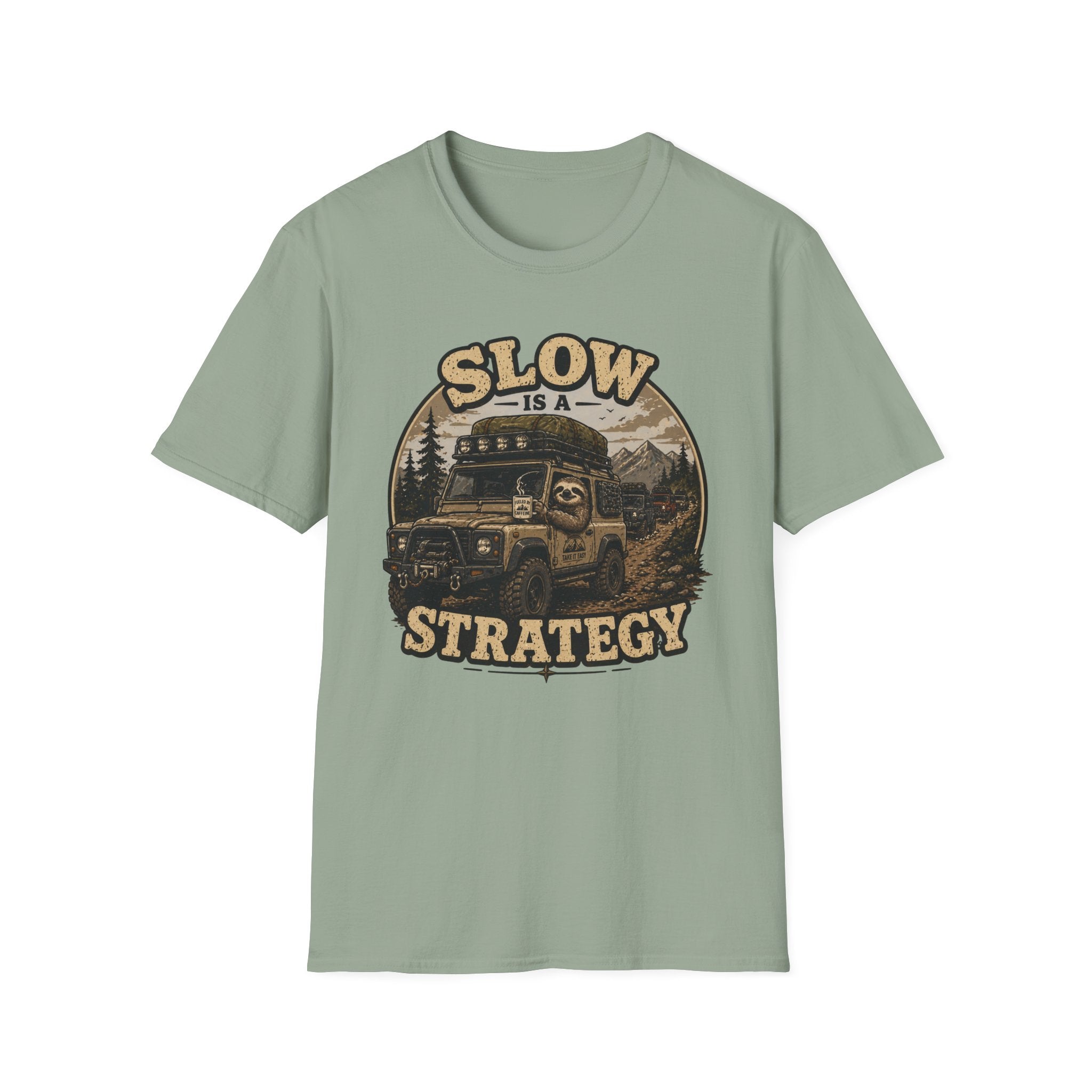 Sloth Says Slow Is A Strategy T-Shirt