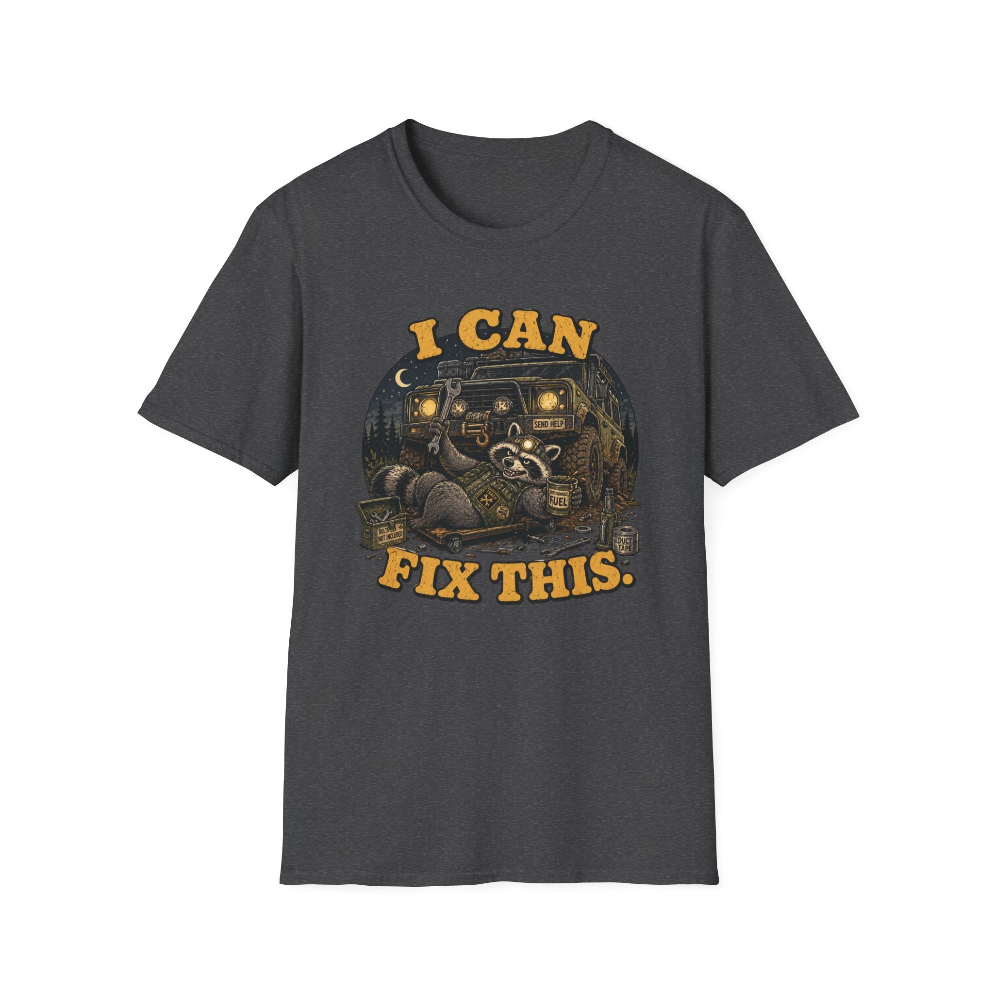 Raccoon Thinks He Can Fix It T-Shirt