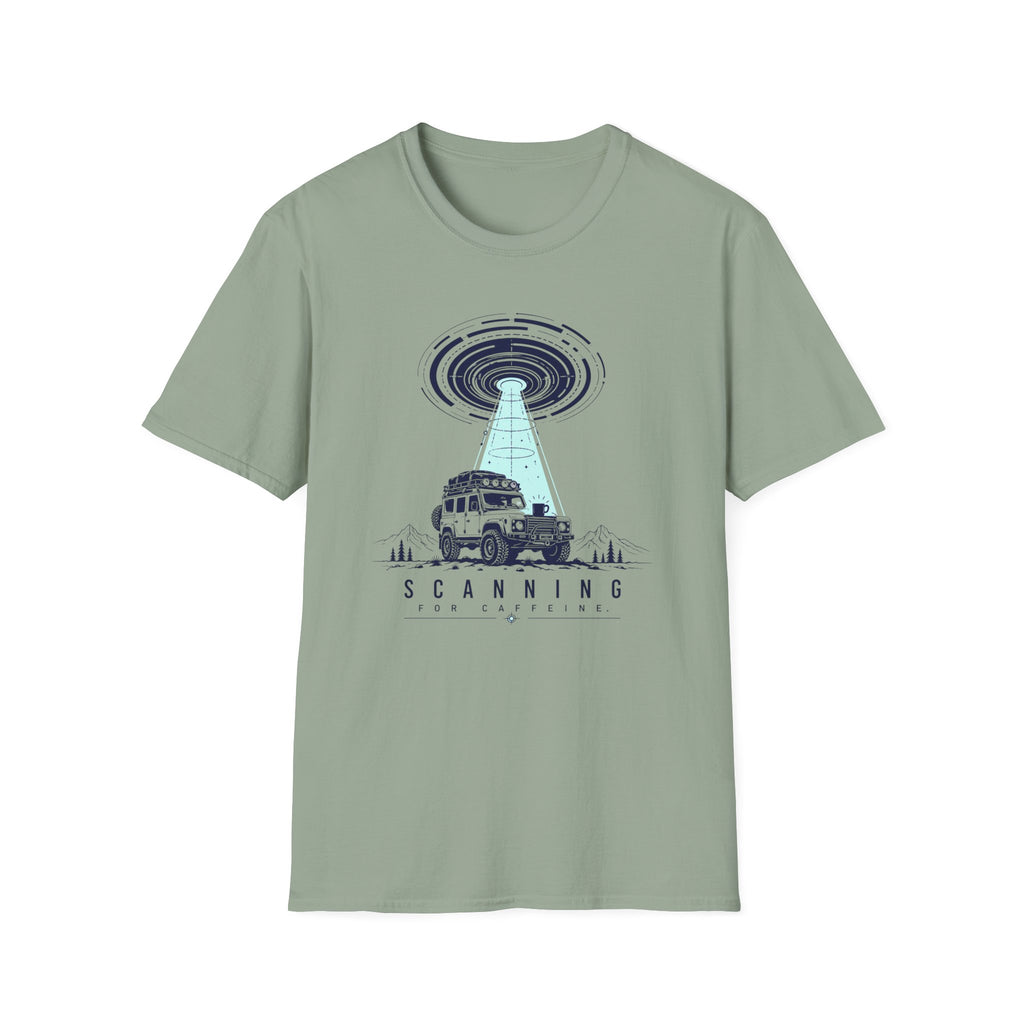 Scanning For Coffee Alien T-Shirt