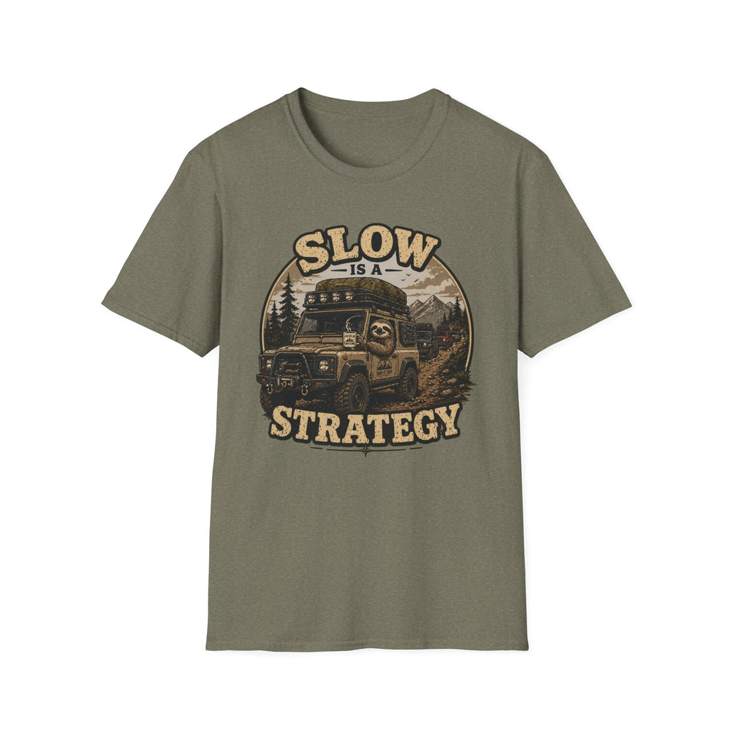Sloth Says Slow Is A Strategy T-Shirt